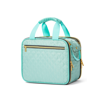 Large Capacity Travel Toiletry Hanging Bag (Turquoise)